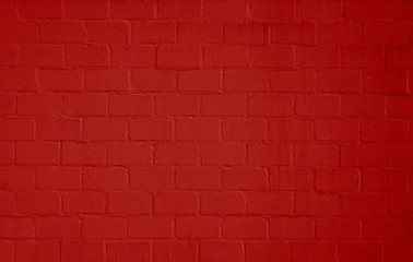 Plakat Rote Steinwand als Hintergrund Textur