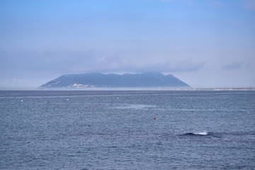 Sea coast of Odysseus View of Ithaca Island