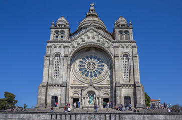 Santa Luzia church in Viana do Castelo, Portugal
