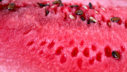 Ripe red watermelon background