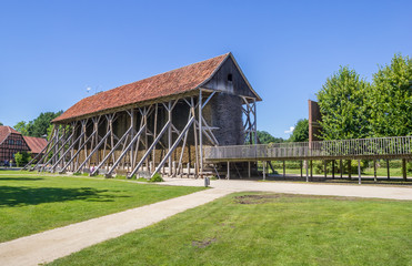 Old building of the Saline Gottesgabe in Bentlage, Germany