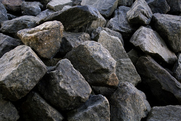 Large stones, stone background