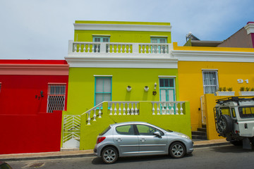 District 6 Cape Town South Africa color houses