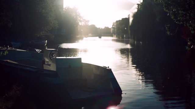 boat on the river