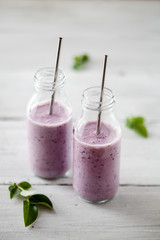 Blueberry smoothie