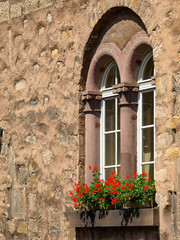 Fototapeta na wymiar Altsdtadtfenster Alsfeld