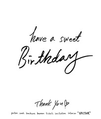 인사말 / 손으로 쓴 글씨체