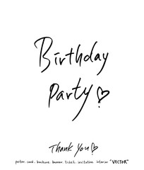 인사말 / 손으로 쓴 글씨체