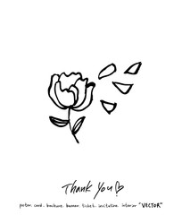 인사말 / 손으로 쓴 글씨체