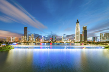 Shenzhen city scenery