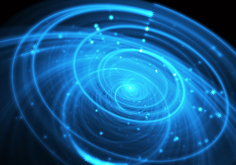 Abstract technology 3D illustration