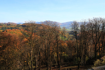 Fototapeta na wymiar beauty autumn czech country