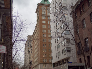 Fototapeta na wymiar Buildings at New York City ニューヨークのビル群