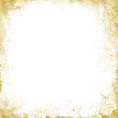 Background with space for text. Glitter golden decoration, golden dust. Template for christmas and birthday cards, wedding invitation, party posters, blogs, website