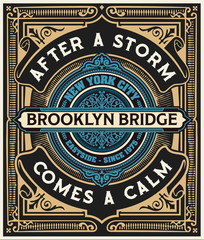 Antique design. Vintage frame