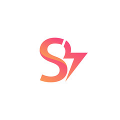 Letter S color logo