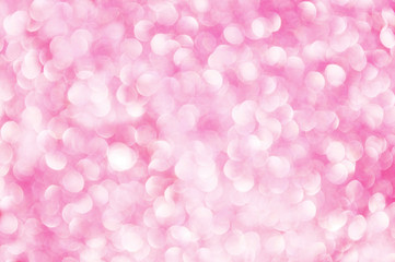 Bokeh texture pink color and space for text.