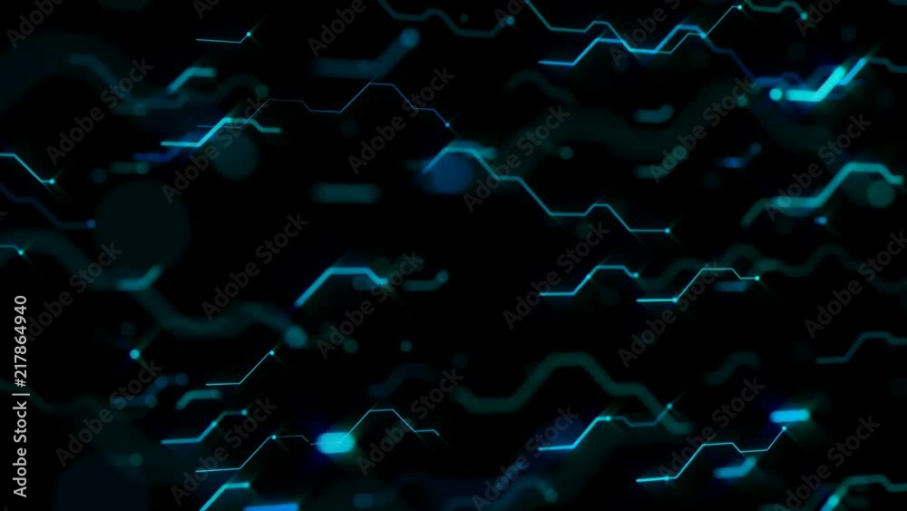 Poster signal transmission. a moving signal. a bulk cluster of printed circuit boards. depth of field. the 