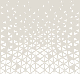 abstract seamless geometric triangle pattern vector background