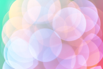 pastel big bokeh background 