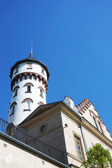 Fototapeta na wymiar old Radun castle in the czech republic
