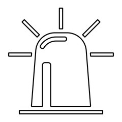 Polizei Icon - Blaulicht