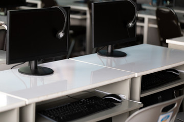 computer in classrom