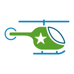 Polizei Icon - Polizeihubschrauber