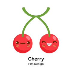 Cherry Flat Icon