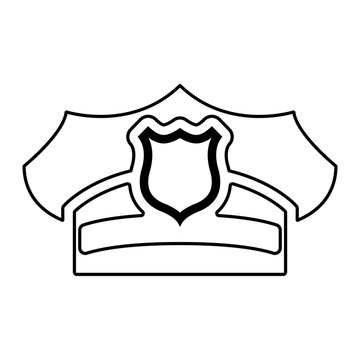 Polizei Icon - Polizeimütze