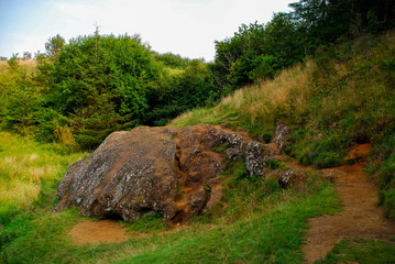 R&oslash;dstenen on Fur