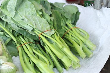 Fototapeta premium Kale in the market