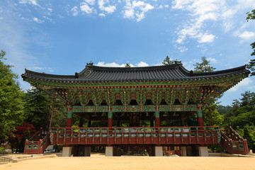 Obraz premium Woljeongsa Temple of Odaesan Buddhism