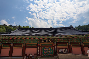 Woljeongsa Temple of Odaesan Buddhism