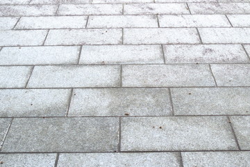 幾何学模様の石敷 - Stone floor of geometric patterns