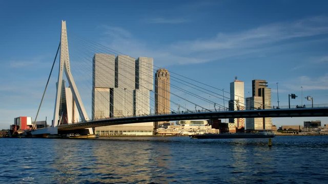 Rotterdam cityscape view, Netherlands