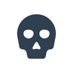 Human skull icon