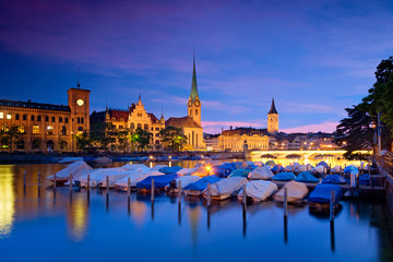 Fototapeta na wymiar Zürich, Schweiz