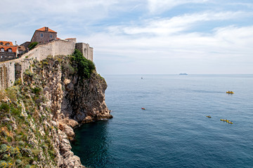 Fototapeta na wymiar The city of Dubrovnik in Croatia