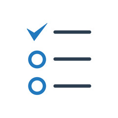 List checklist icon