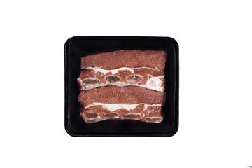 Carne de vaca envasada