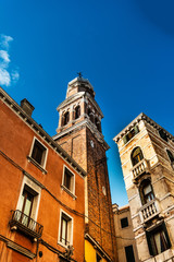 Fototapeta na wymiar antique Church building in Venice, ITALY