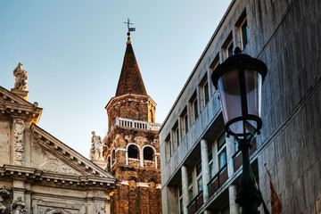 antique Church building in Venice, ITALY
