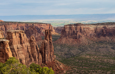 Fototapeta na wymiar Colorado National Monument Landscape