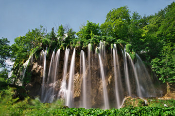 Naklejka premium Plitvice National Park, Croatia