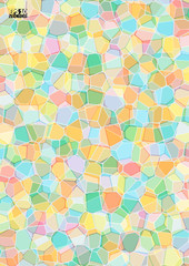 Graphic illustration with geometric pattern. Abstract mosaic pattern. Eps10 Vector illustration.