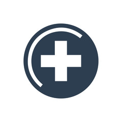 Obraz premium Plus Sign Icon