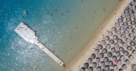 Beach at Ammouliani island at Chalkidiki, Greece © BGStock72