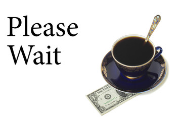 please wait