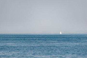 Fototapeta premium Segelboot Kroatien